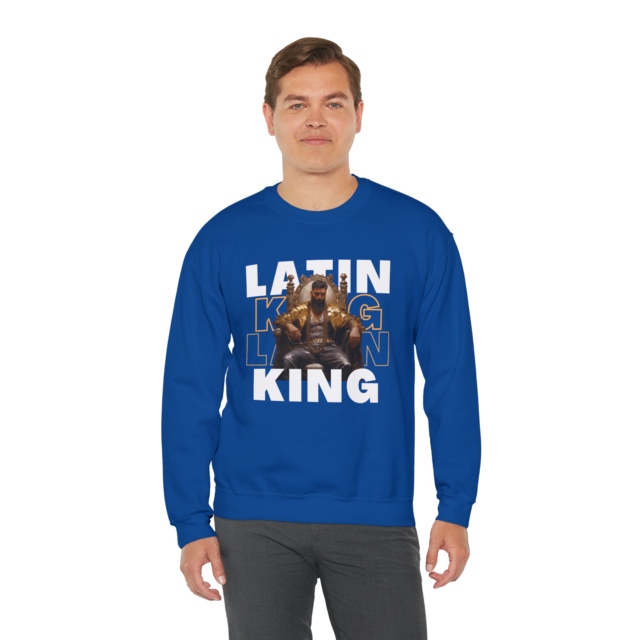 DOWN WITH THE KING SWEATER