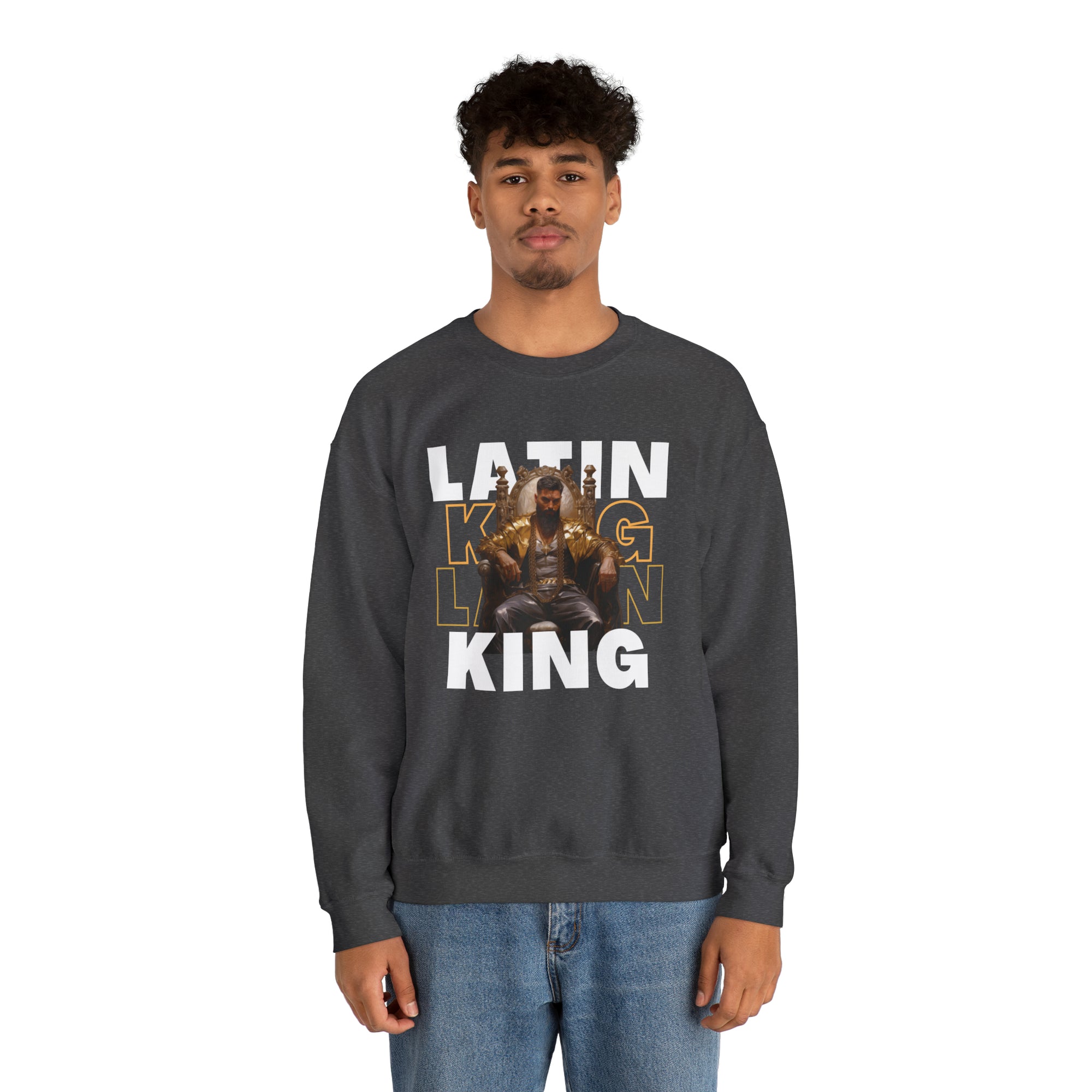 DOWN WITH THE KING SWEATER