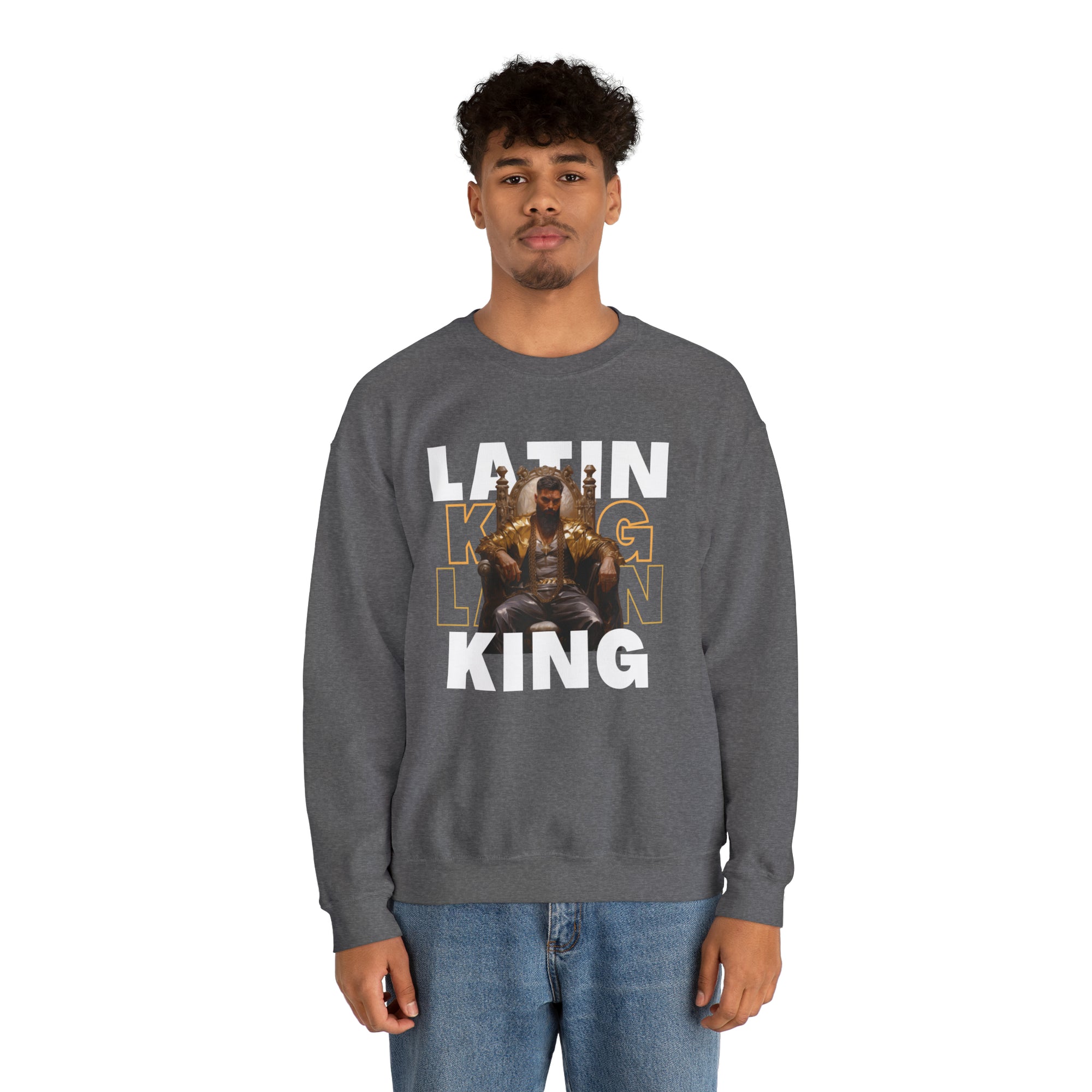 DOWN WITH THE KING SWEATER