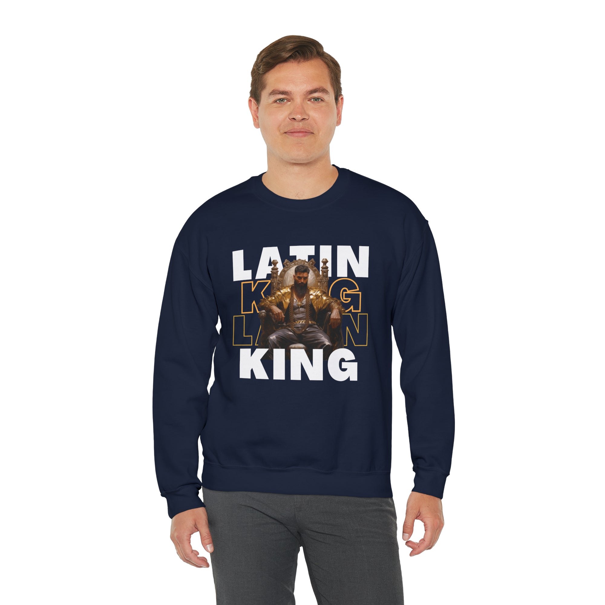 DOWN WITH THE KING SWEATER