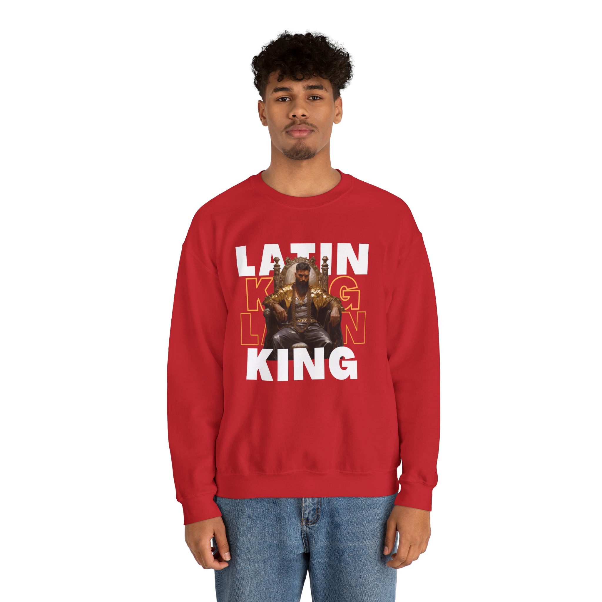 DOWN WITH THE KING SWEATER