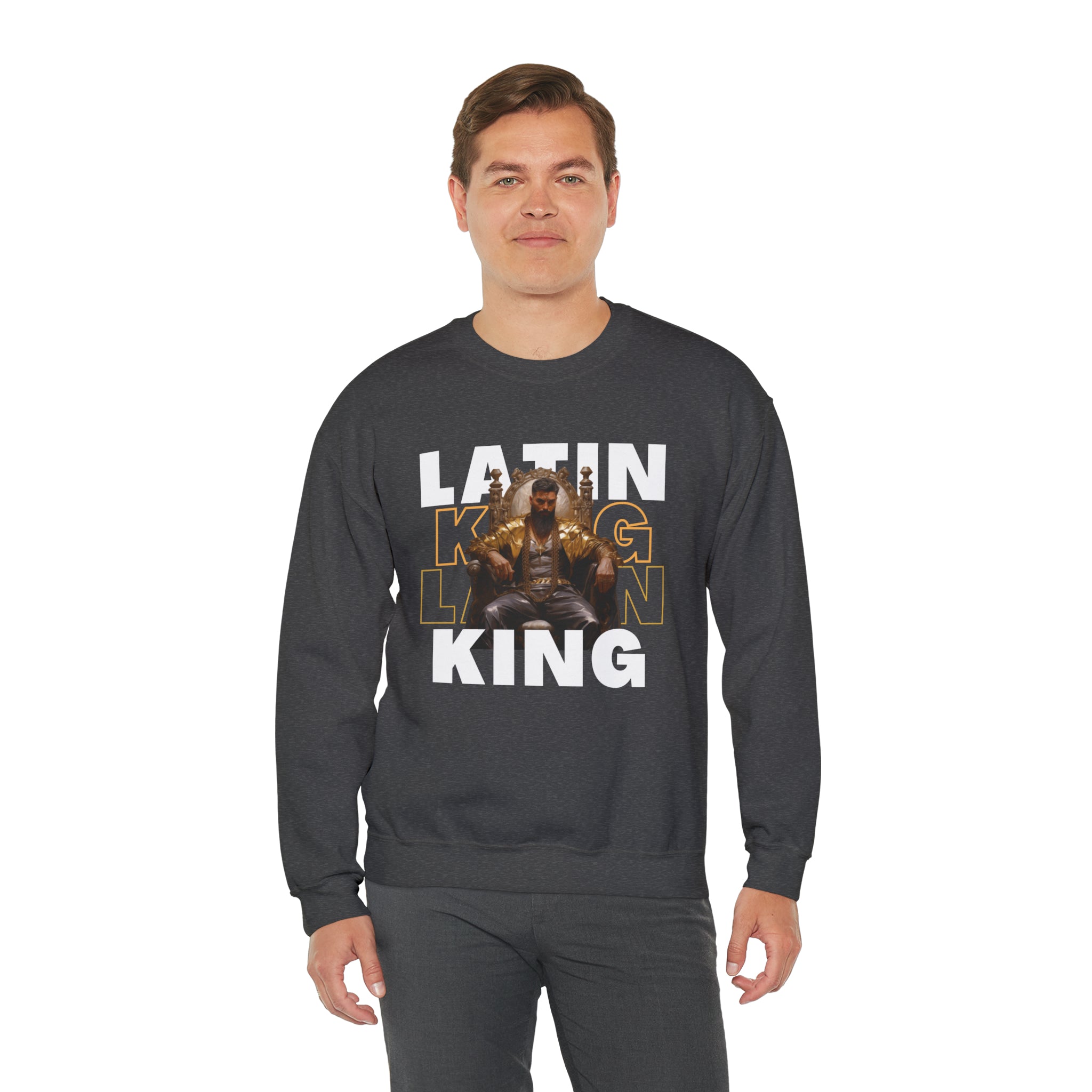 DOWN WITH THE KING SWEATER