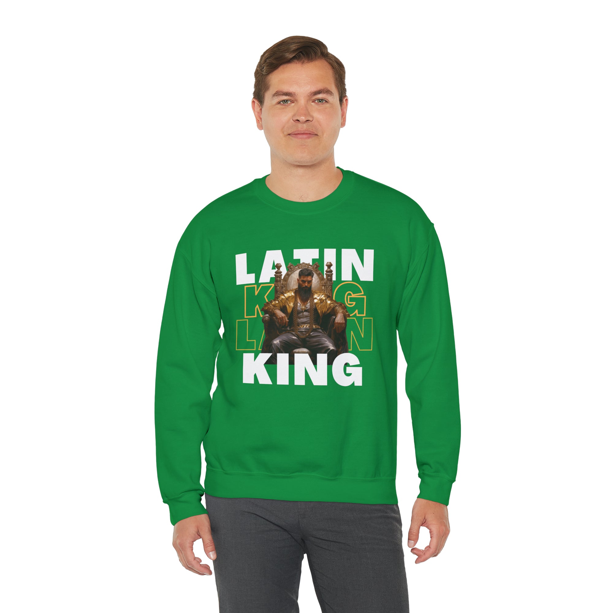 DOWN WITH THE KING SWEATER