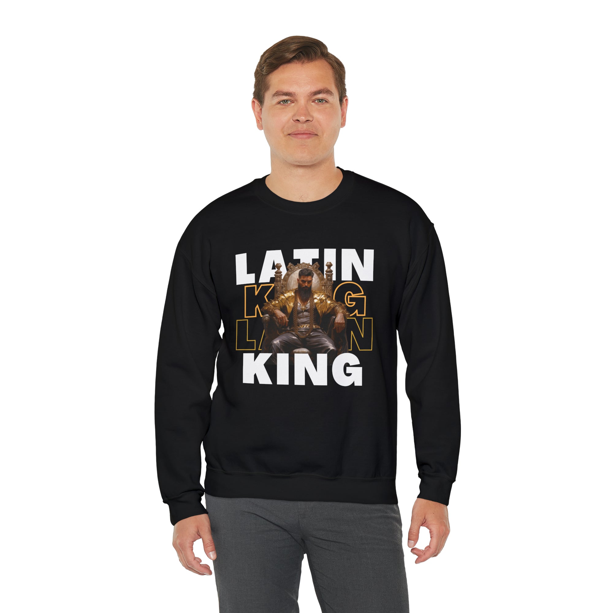 DOWN WITH THE KING SWEATER