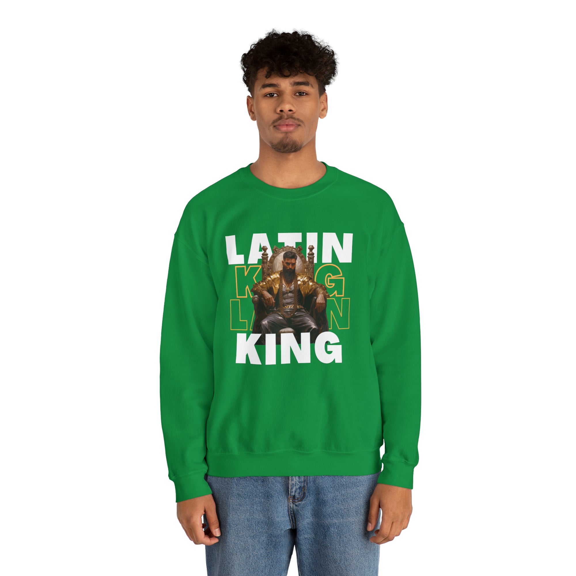 DOWN WITH THE KING SWEATER