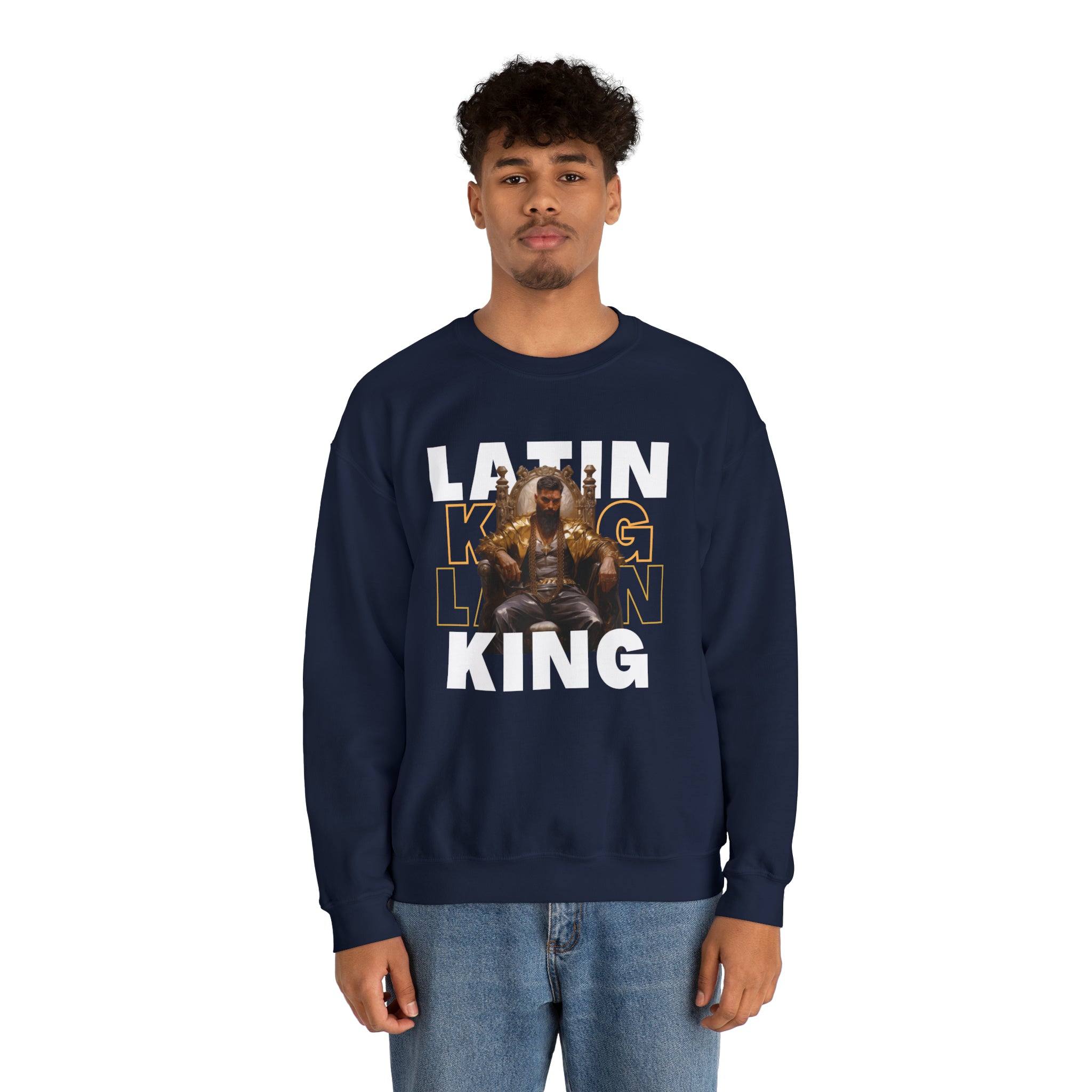 DOWN WITH THE KING SWEATER